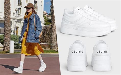 celine 白鞋